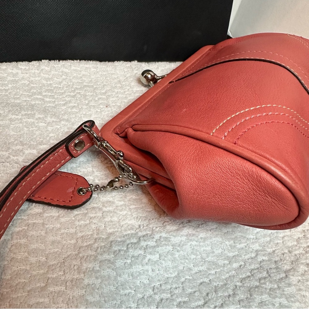 Coach Orange Wristlet Clutch - Picture 10 of 16